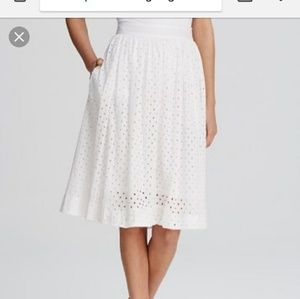 NWT Kate Spade Eyelet Skirt